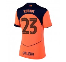 Barcelona Jules Kounde #23 Koszulka Trzecia damskie 2025-26 Krótki Rękaw